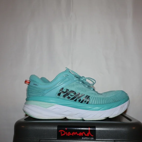 Hoka One One Bondi 7 'Auqarelle/Eggshell Blue' - Picture 1 of 8